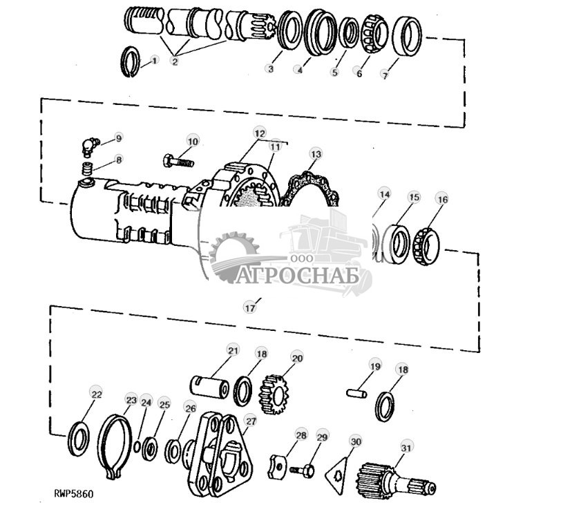 Planetary And Rear AXLE 
